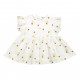 Bees beach blouse with bows